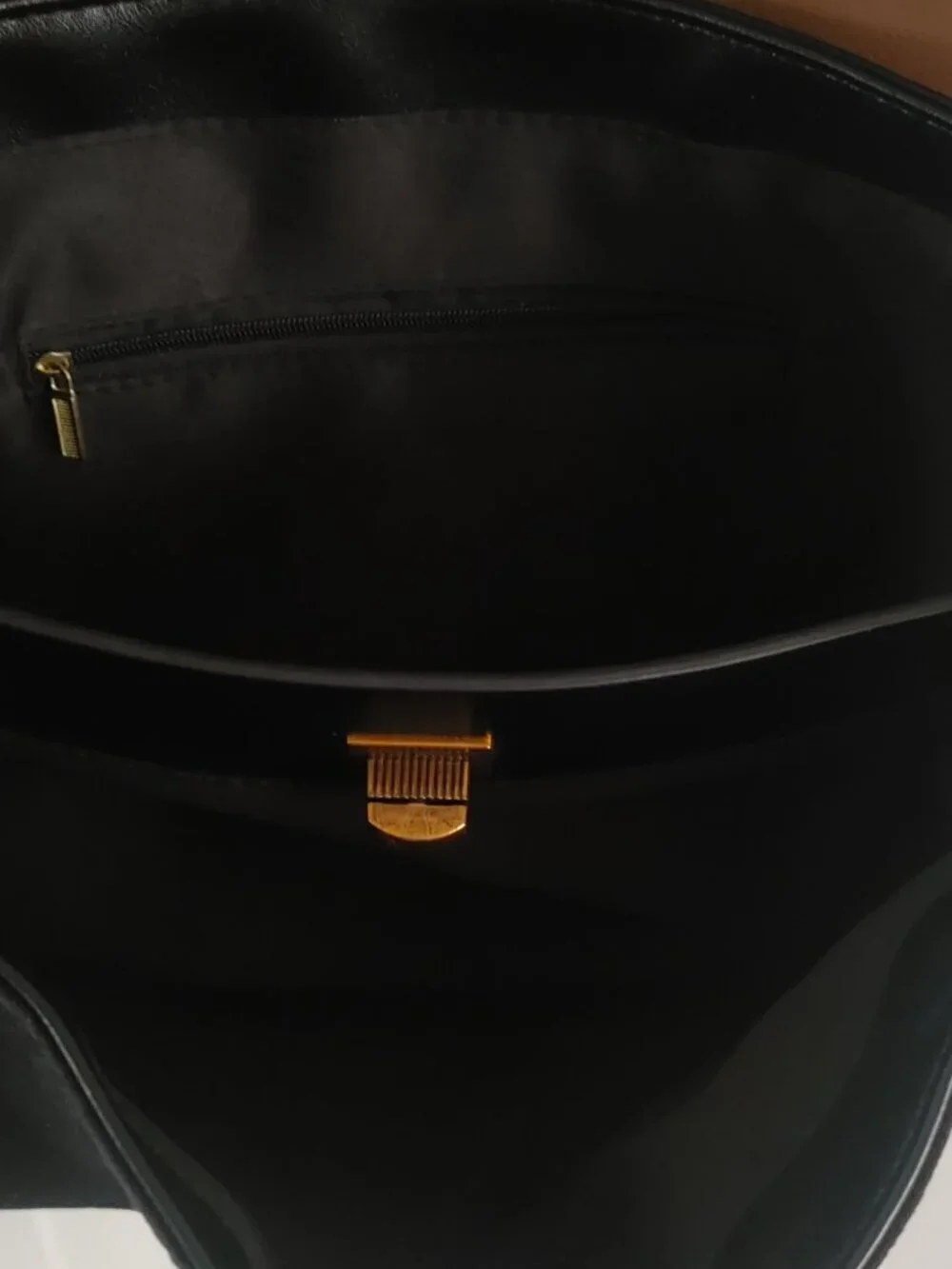 Small Soft Calfskin Black Leather Purse Shoulder Bag Designer Satchel